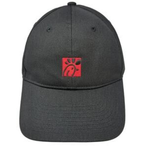 Oobe Baseball Cap Black One Size Chick-fil-A Logo Slideback Polyester Mesh Hat